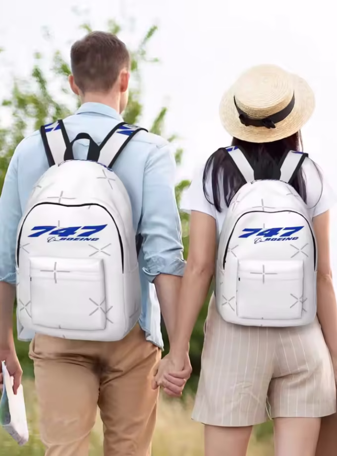 Boeing 747 Logo Backpack