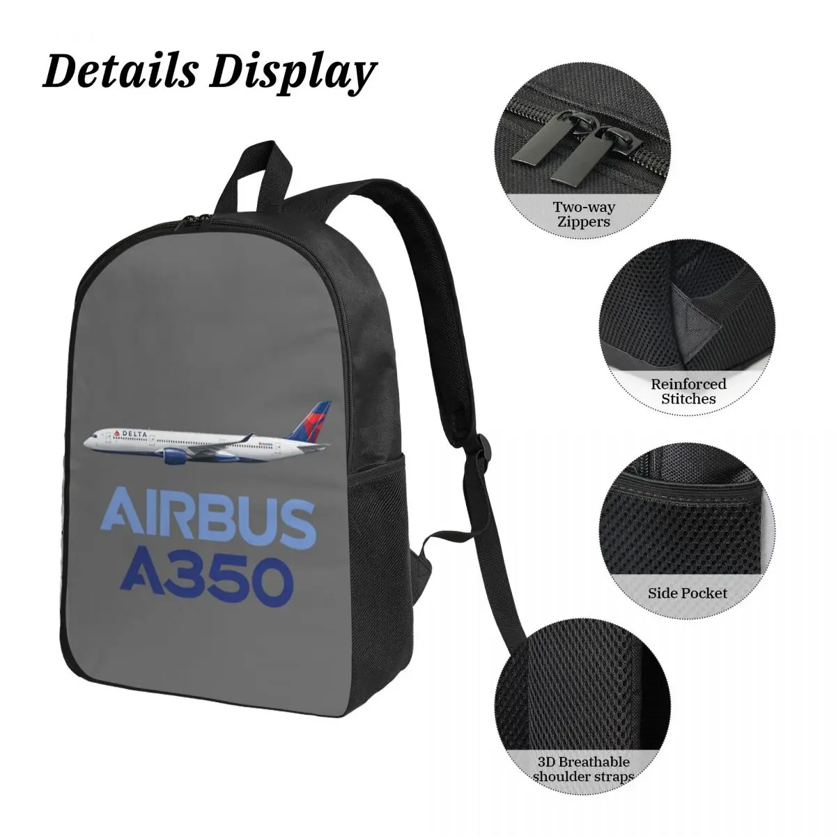 Airbus Beluga A350 Backpack Set - Image 3