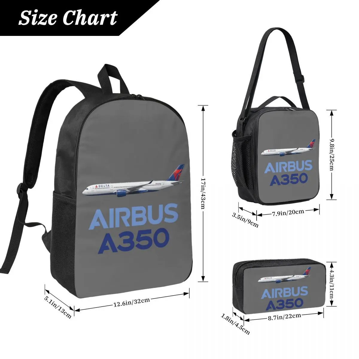 Airbus Beluga A350 Backpack Set - Image 2